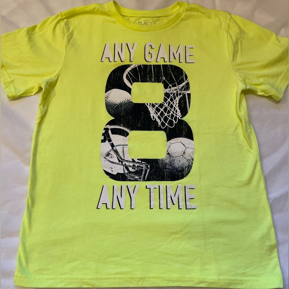 Children’s Place Yellow Sport T-shirt, Large